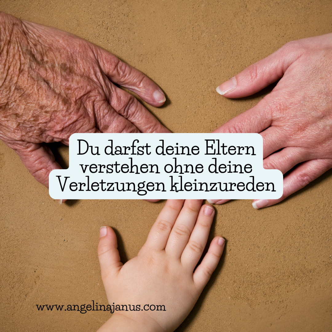 ❤️‍🩹 Die meisten Eltern wollten ihr Bestes geben – und trotzdem sind Verletzungen entstanden